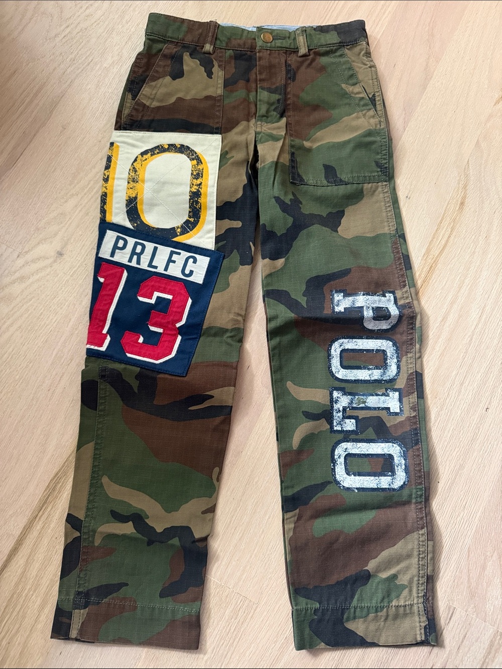 Polo by Ralph Lauren Camo Patch Cargo Pants - Green Multi NWOT